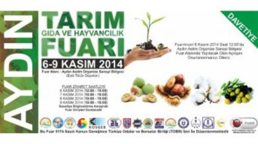 3. Aydın Gıda, Tarım Ve Hayvancılık Fuarı 6 Kasım&rsquo;da A&ccedil;ılıyor