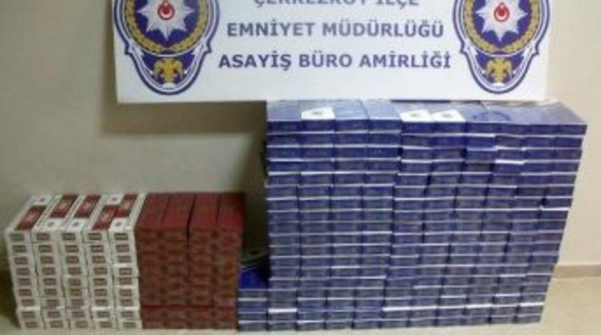 2 Bin 700 Paket Ka&ccedil;ak Sigara Ele Ge&ccedil;irildi
