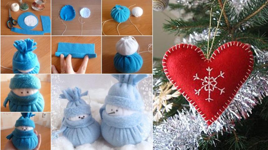 Yeni yıl s&uuml;slemelerinizi kendiniz yapın