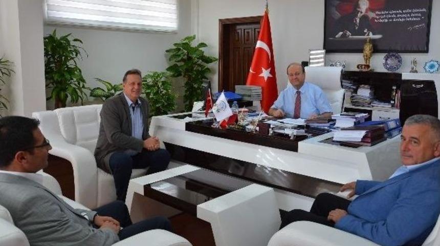 Atb Başkanı Bosnalı, Başkan &Ouml;zakcan&rsquo;dan Fuar İ&ccedil;in Taleplerde Bulundu