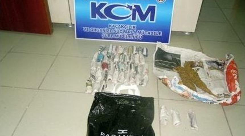 Malatya&rsquo;da Uyuşturucu Ve Ka&ccedil;ak Sigara Operasyonları