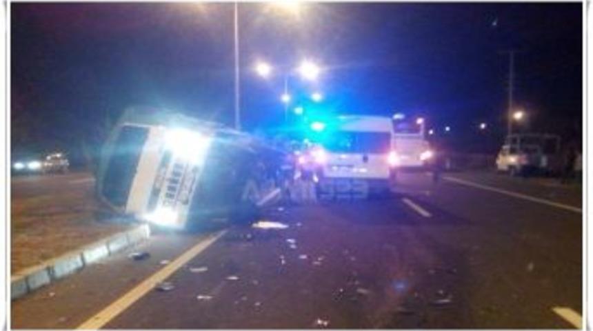 Elazığ&rsquo;da Trafik Kazası 6 Yaralı