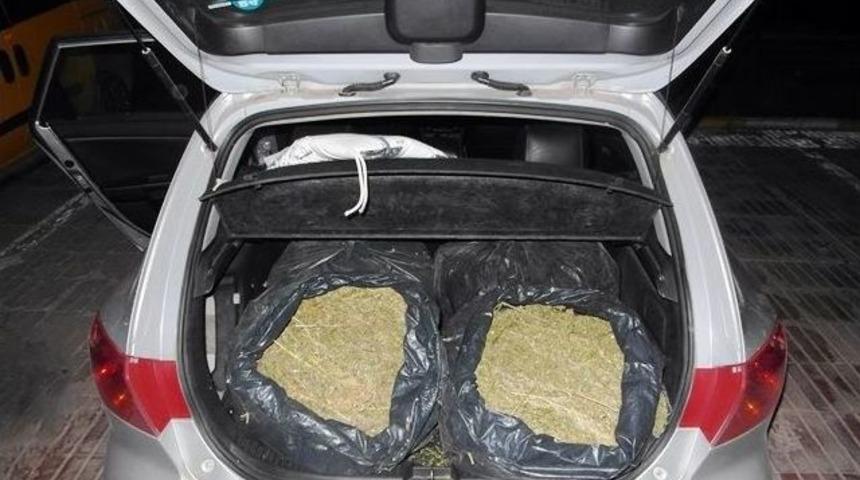 Elazığ&rsquo;da 54 Kilogram Esrar Ele Ge&ccedil;irildi