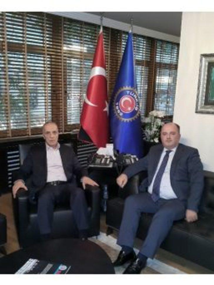İş Adamı Saraç, Türk-iş Başkanı Atalay’ı Ziyaret Etti
