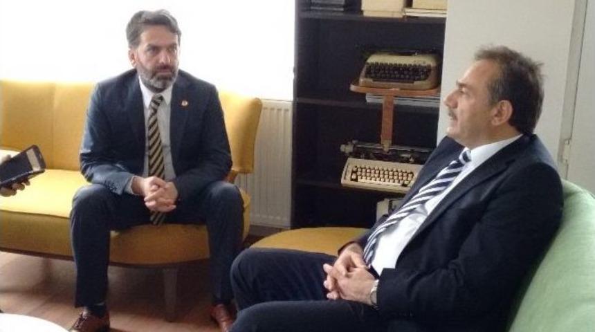 Aib&uuml; Rekt&ouml;r&uuml; Coşkun Bgc&rsquo;de