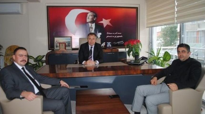 Mhp İl Teşkilatı Savaş&rsquo;ı Makamında Ziyaret Etti