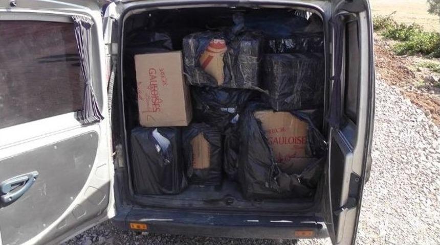 11 Bin 140 Paket Ka&ccedil;ak Sigara Ele Ge&ccedil;irildi