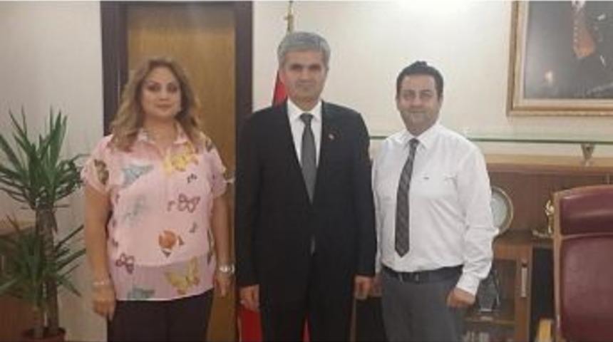 &Ccedil;&uuml;zder İl Milli Eğitim M&uuml;d&uuml;r&uuml;n&uuml; Ziyaret Etti