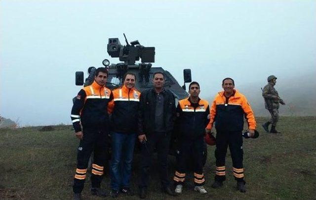 Kayalıklarda Sıkışan Keçiler Afad Ekiplerini Alarma Geçirdi