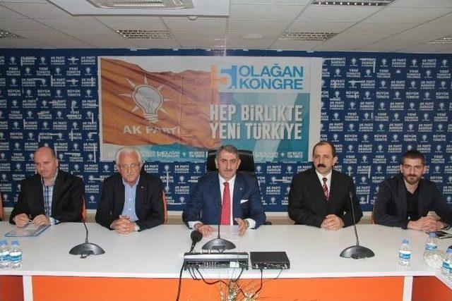 Ak Parti İlçe Başkan Adaylarını Açıkladı