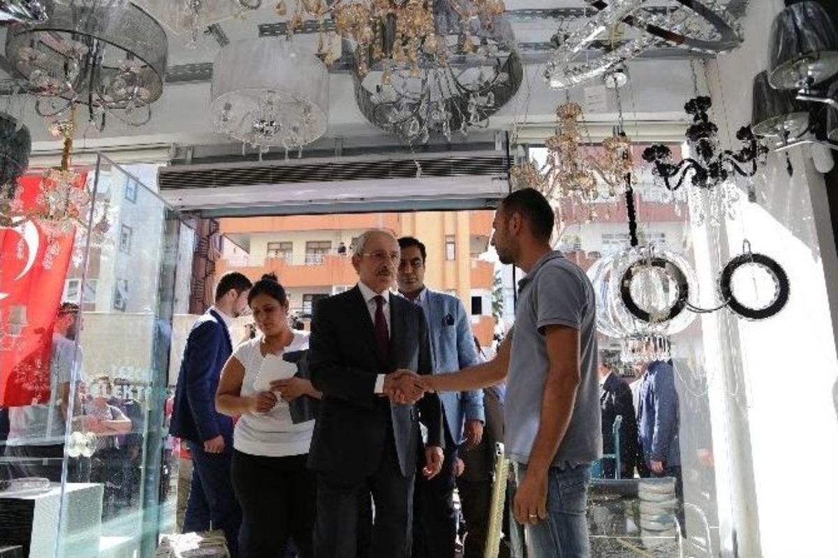 Chp Genel Başkanı Kılı&ccedil;daroğlu Sel B&ouml;lgesinde