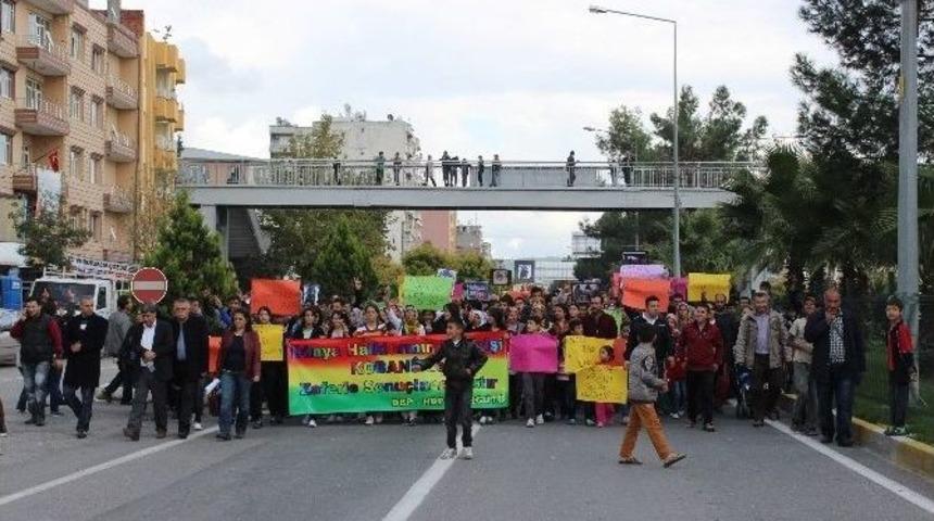 Adıyaman Kobani Eylemleri Olaysız Sona Erdi
