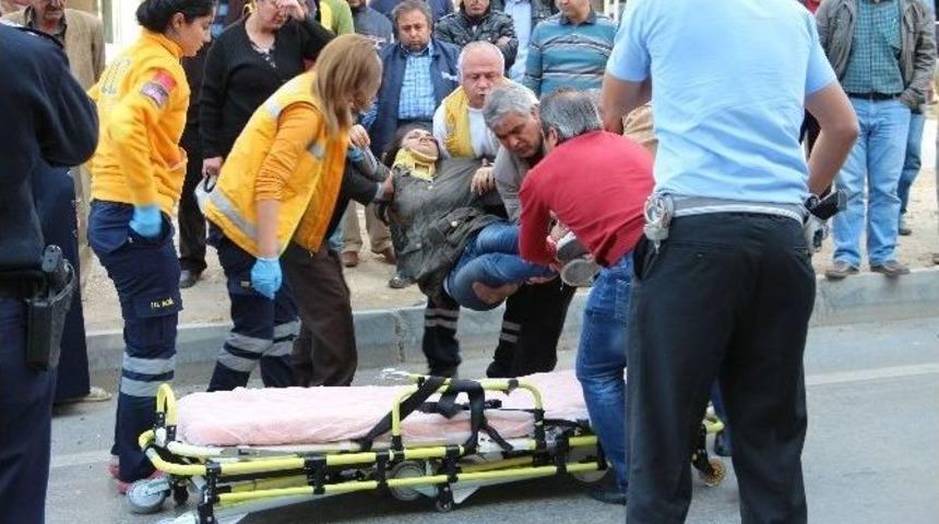 Mut&rsquo;ta Trafik Kazası: 1 Yaralı
