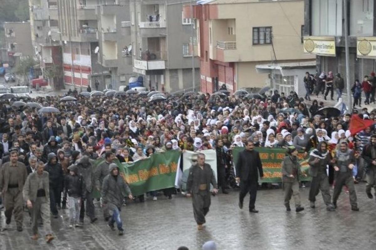 Şırnak&rsquo;ta Kobani Y&uuml;r&uuml;y&uuml;ş&uuml;