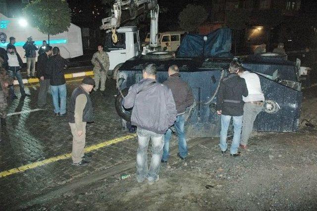 Hakkari’de Zırhlı Araç Devrildi