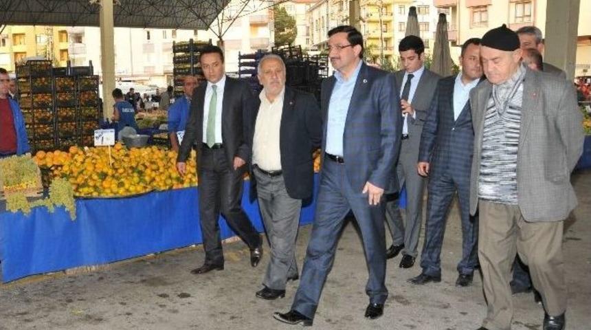 Başkan Ak Pazar Denetimine &Ccedil;ıktı
