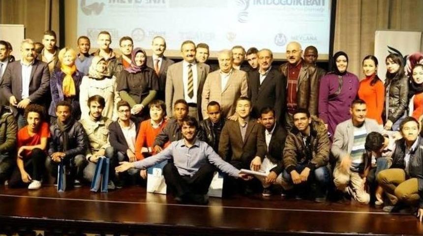 İki Doğu İki Batı Uluslararası &Ouml;ğrenci Derneği A&ccedil;ılışı Yapıldı