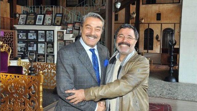 Kadir İnanır Ve Ahmet Ümit Şirehan’da Buluştu