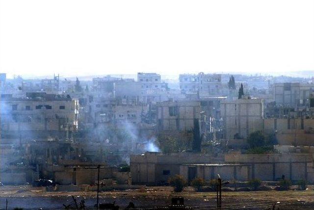 Kobani’de Çatışmalar İlk Kez Bu Kadar Net Görüntülendi