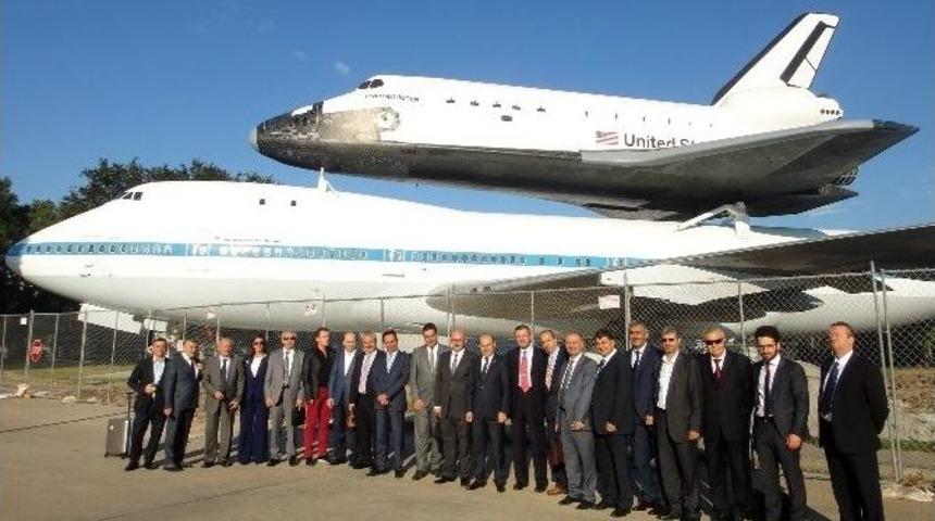 Btso Uzay K&uuml;melenmesi Abd&rsquo;de D&uuml;nya Devi Firmalarla G&ouml;r&uuml;şt&uuml;