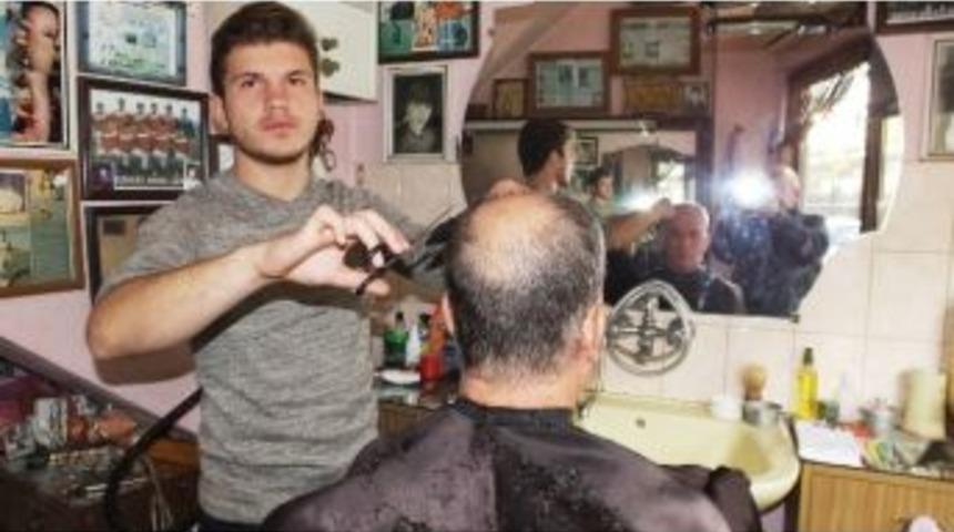 Sporcudan Babaya Sa&ccedil; Tıraşı