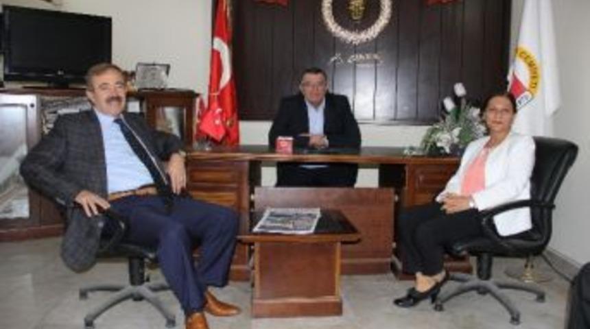 Eş Başkanlar Mutlu Ve T&uuml;rk&rsquo;ten Mgc&rsquo;ye Ziyaret