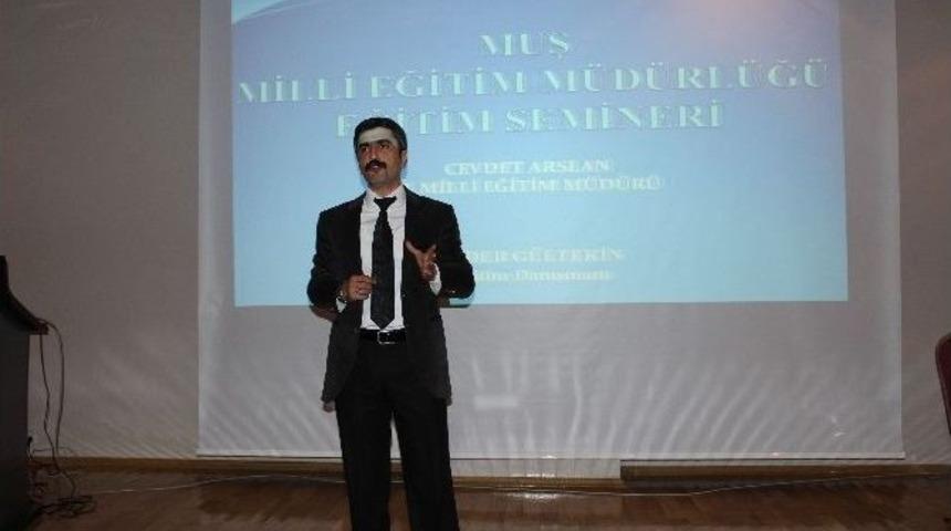 &Ouml;ğrencilere Eğitim Semineri