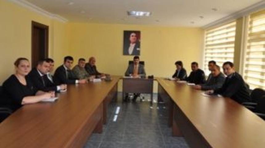 İl&ccedil;e İdare Şube Başkanları Toplantısı Yapıldı