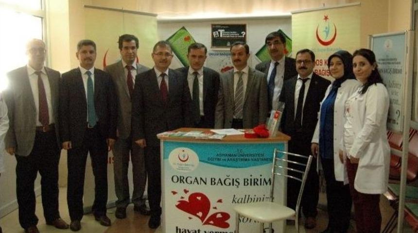 Organ Bağışı Standı Kuruldu