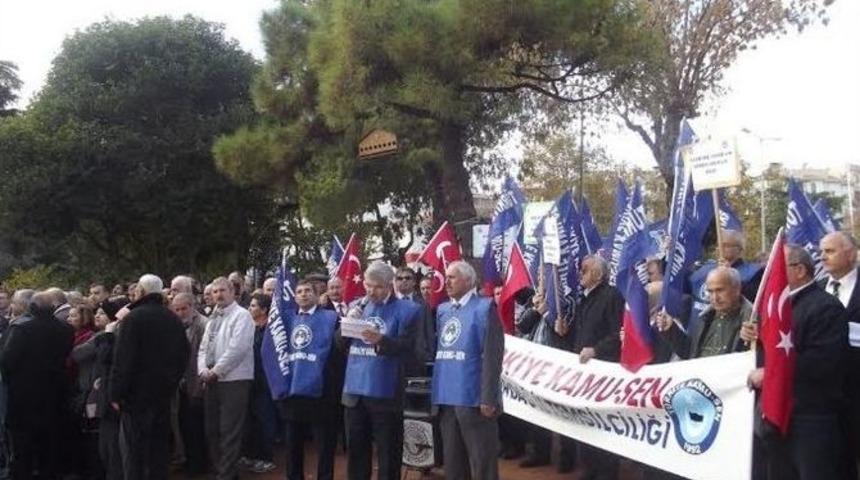 T&uuml;rkiye Kamu-sen Tekirdağ İl Başkanı Muzaffer Doğan: "bunun Adı Memnun Sen Olmalıdır"