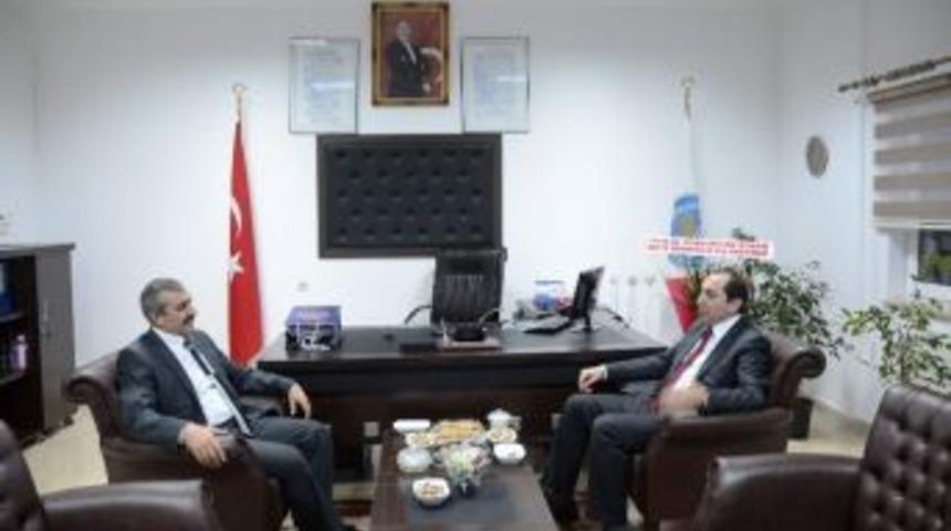 Rekt&ouml;r Alkan&rsquo;dan Naycı&rsquo;ya Ziyaret