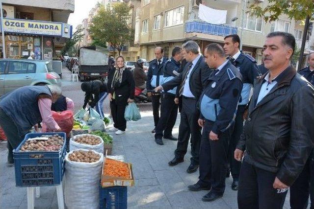 Yunusemre Zabıtası’ndan Pazar Denetimi