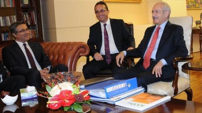 Ankara Barosundan Kılı&ccedil;daroğlu&rsquo;na Ziyaret