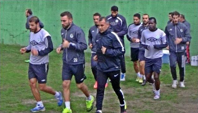 Giresunspor, Kayserispor Maçı Hazırlıklarına Başladı