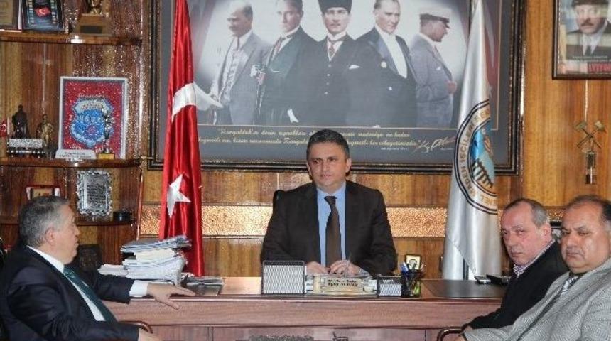 Devrek-g&ouml;k&ccedil;ebey Ve K&ouml;ylerini Kalkındırma Derneği&rsquo;nden Alabaş&rsquo;a Ziyaret