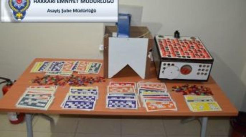 Hakkari&rsquo;de &lsquo;tombala&rsquo; Baskınları Devam Ediyor