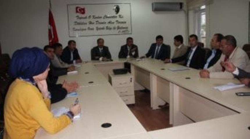 Proje Değerlendirme Toplantısı Yapıldı