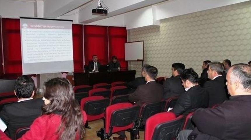 Sungurlu&rsquo;da Teog Sınavı Bilgilendirme Toplantısı Yapıldı