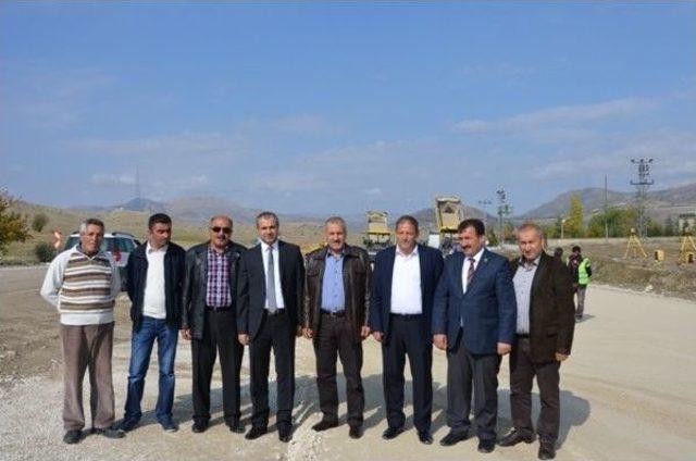 Ak Parti Malatya Milletvekili Mustafa Şahin, Hekimhan’ı Ziyaret Etti