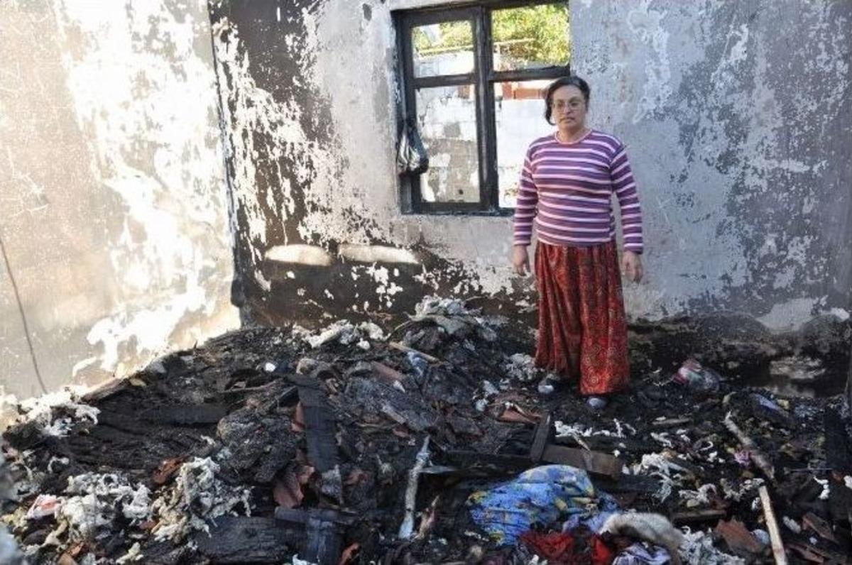 Evi Yanan Kadın Dehşet Anlarını Anlattı: