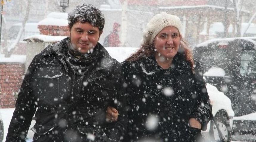 Ardahan&rsquo;da Kar Yağışı