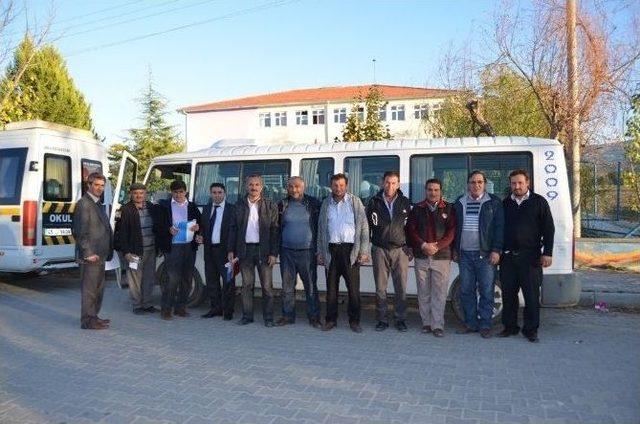 Selendi&rsquo;de &Ouml;ğrenci Servisleri Denetlendi 1