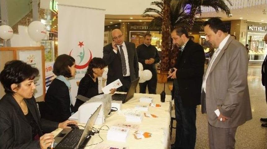 Barut&ccedil;uoğlu Avm&rsquo;de Organ Bağışı İ&ccedil;in Stant Kuruldu