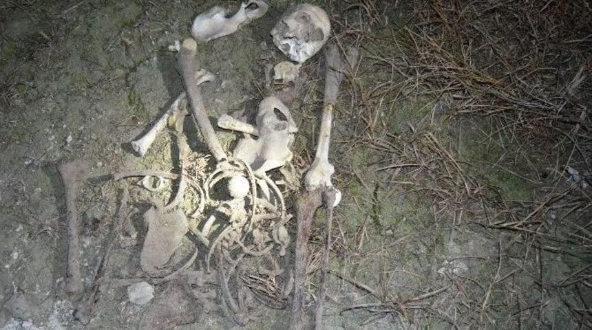 Akşehir G&ouml;l&uuml;&rsquo;nde İnsan İskeleti Bulundu