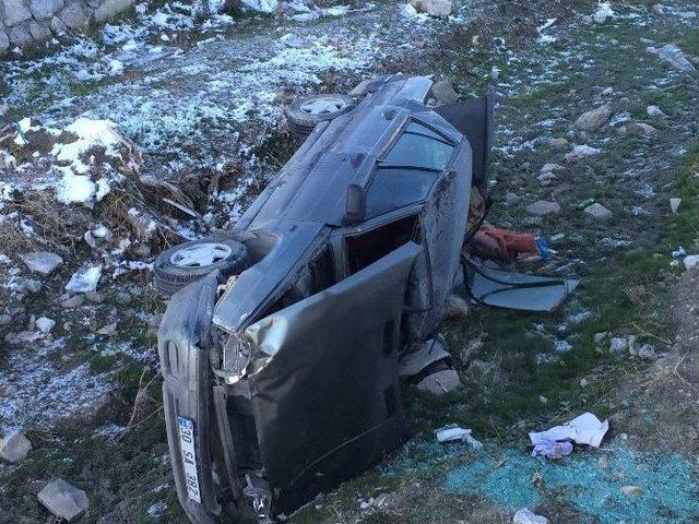 Van&rsquo;da Trafik Kazası; 1 Yaralı 1