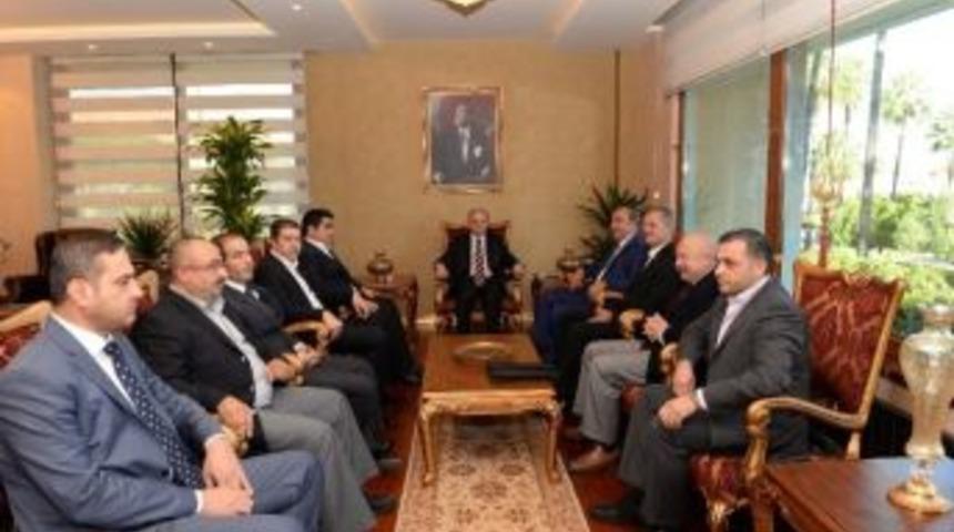 Mersin İdmanyurdu Y&ouml;netiminden Vali &Ccedil;akacak&rsquo;a Ziyaret