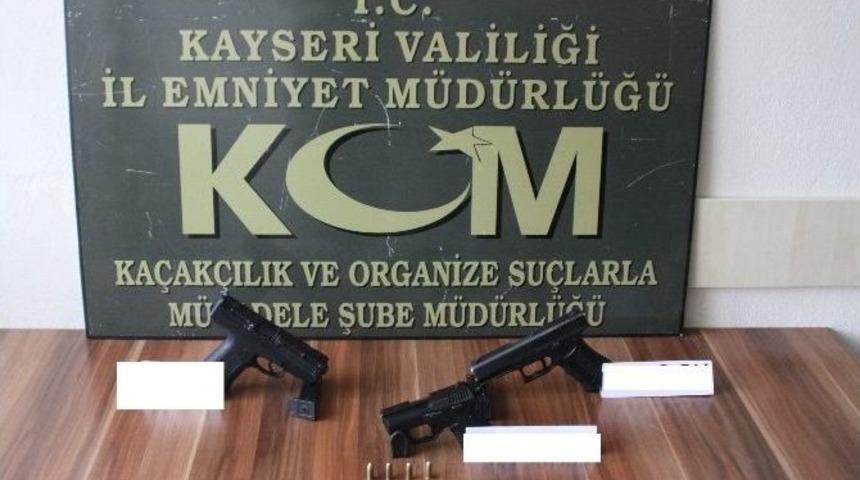 Kayseri&rsquo;de Tabanca Operasyonu