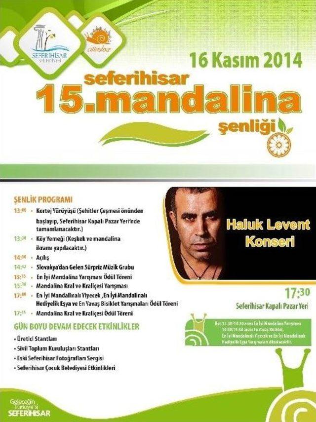 Seferihisar, 15. Mandalina Şenliğine Hazır 2