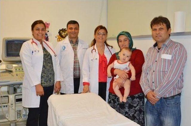 Beş Aylık Bebeğe Anjiyo Yapıldı 1