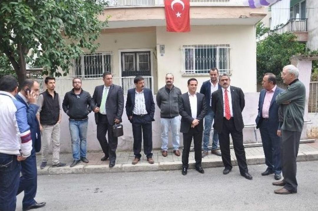 Chp&rsquo;li Baydar Ve Mhp&rsquo;li Alıcık İşyeri A&ccedil;ılışına Katıldı